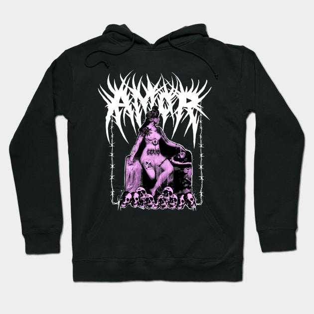 Puedo perder la cabeza por tu amor . Hoodie by  Serios del caribe 